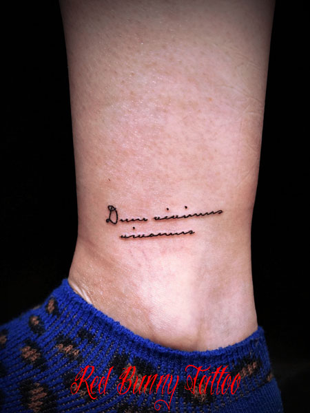 ^gD[ tattoo @letter